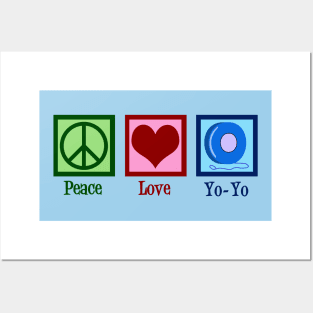 Peace Love Yoyo Posters and Art